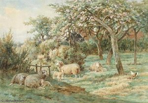 A Corner Of The Orchard — Claude Cardon