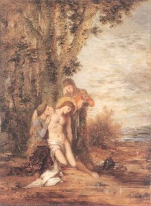 Saint Sebastian And The Holy Women — Gustave Moreau