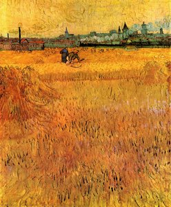 Arles View From The Wheat Fields — Vincent Willem Van Gogh