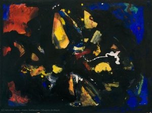 Shapes In Black — Hans Hofmann