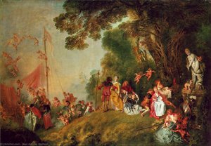 Pilgrimage To Cythera — Jean-antoine Watteau