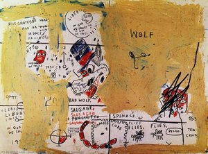 Wolf Sausage — Jean Michel Basquiat
