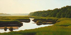 Hazy Marsh Morning — James Netherlands