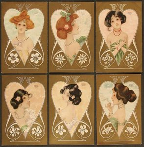 Jewellery — Raphael Kirchner, Art Nouveau
