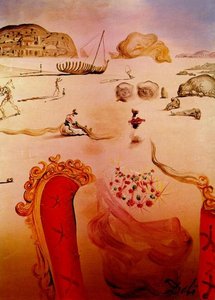 Paranoia (surrealist Figures) — Salvador Dalí