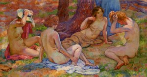 Four Bathers — Theo Van Rysselberghe