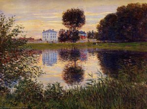 The Ball Shaped Tree, Argenteuil — Claude Monet