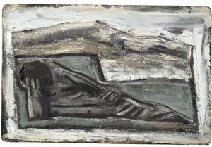 Man Meditating — Mario Sironi