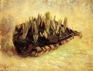 Still Life With A Basket Of Crocuses — Vincent Willem Van Gogh