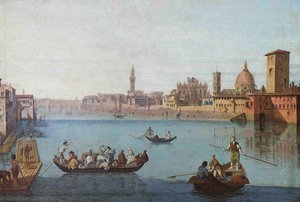 Florence from the river Arno
