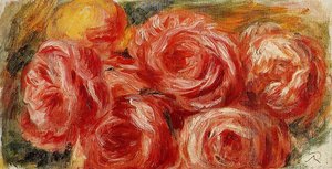 Red Roses — Pierre-auguste Renoir