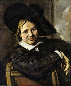 Portrait Of A Man In A Slouch Hat — Frans Hals I