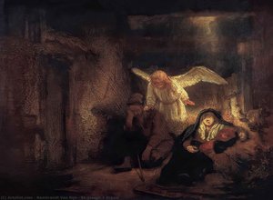 St. Joseph's Dream — Rembrandt Van Rijn