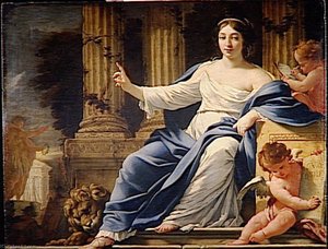 POLYMNIE, MUSE DE L'ELOQUENCE
