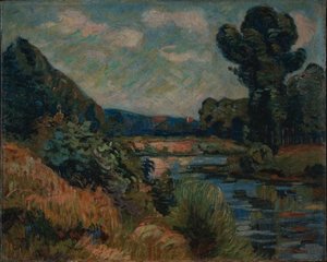 The Banks Of The Marne At Charenton — Ferdinand Guillaumin