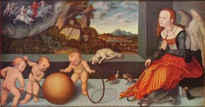 Melancholy — Lucas Cranach The Elder, Northern Renaissance