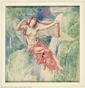 Floating Figure Of Spring — John La Farge