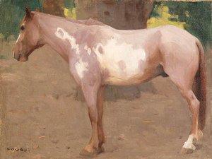 Pinto Pony And Concierge; Two Works — Eanger Irving Couse