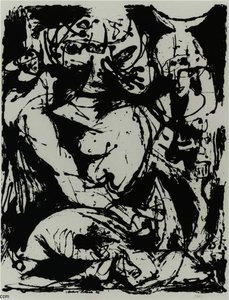 Untitled 27 — Paul Jackson Pollock, Abstract Expressionism