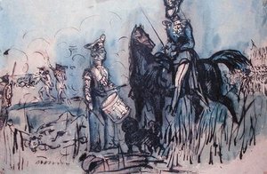 Russian Troops At The Battle Of Inkerman — Constantin Guys