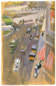 Fifth Avenue, New York — Joaquín Sorolla Y Bastida, Impressionism
