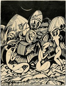 THE WITCHES’ BATH (drawing no. 10 for the album 