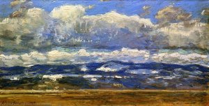 Over The Great Divide — Frederick Childe Hassam, American Impressionism