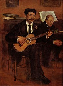 Lorenzo Pagans And Auguste De Gas, The Artist's Father — Edgar Degas