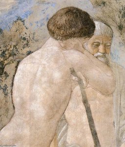 1. Death Of Adam (detail) — Piero Della Francesca