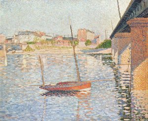 River Scene — Paul Signac