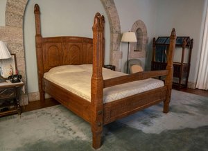 Glencairn Teakwood Bed — Frank Jeck