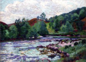 The Dam At Ganetin — Ferdinand Guillaumin