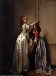 At The Entrance — Louis Léopold Boilly