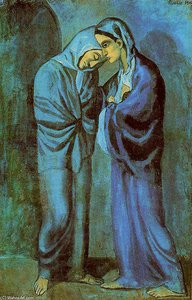 The Visit (the Two Sisters) — Pablo Picasso