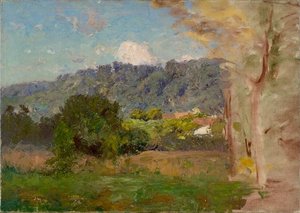 Buildings And Trees — Theodore Clement Steele