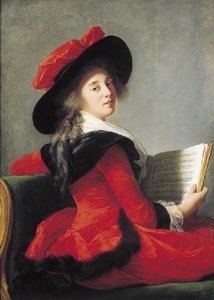 Portrait De La Baronne De Crussol — Louise Élisabeth Vigée Le Brun