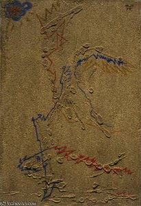 Star, Winged Being, Fish — André Masson