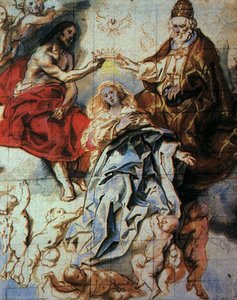 The Coronation Of The Virgin By The Holy Trinity — Jacob Jordaens