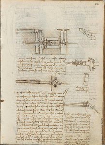Codex Madrid I, F.84r — Leonardo Da Vinci, High Renaissance