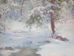 A Winter Idyll — Walter Launt Palmer
