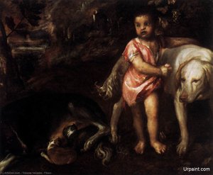 Youth With Dogs — Titian