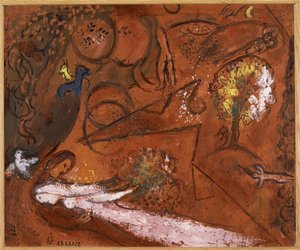 Song Of Songs I (9) — Marc Chagall