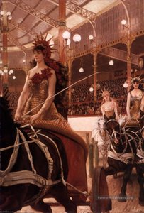 The Ladies Of The Cars — Jacques Joseph Tissot, Realism