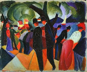 Untitled (8390) — August Macke