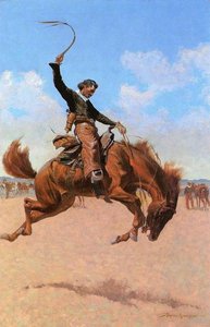 The Bronco Buster — Frederic Remington