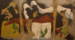 Mother Teresa — M.f. Husain