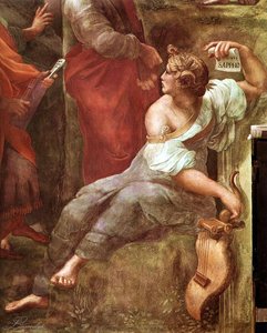 Stanze Vaticane - The Parnassus (detail) [04] — Raphael