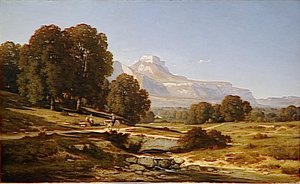 Paysage.environs De Grenoble — Jean Alexis Achard