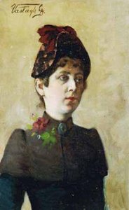 Lady In Hat — György Vastagh