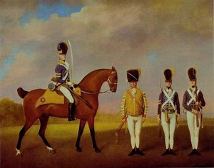 Soldiers Of The 10th Light Dragoons — George Stubbs